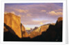 Sunset in Yosemite Valley by Anonymous