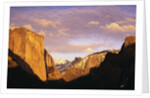 Sunset in Yosemite Valley by Anonymous