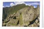 House Ruins at Machu Picchu by Anonymous