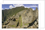House Ruins at Machu Picchu by Anonymous