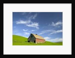 Old Barn in Wheat Field in Eastern Washington by Anonymous
