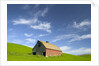 Old Barn in Wheat Field in Eastern Washington by Anonymous