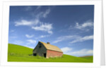 Old Barn in Wheat Field in Eastern Washington by Anonymous