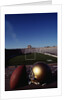 Notre Dame Football Helmet and Football at Notre Dame Stadium by Anonymous
