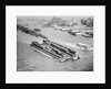 Tug Boat Pulling Two Barges by Anonymous