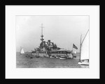 Battleship USS Oregon by Anonymous
