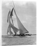 The Schooner Half Moon at Sail by Anonymous