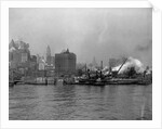 Tugboats in the New York Harbor by Anonymous