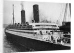 Caronia Arriving at the Dock by Anonymous