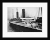 Caronia Arriving at the Dock by Anonymous