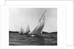 Yachts Participate in a Six Meter Race by Anonymous