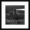 Peggys Cove Lighthouse at Night by Anonymous