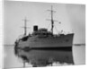 Small Motorboat Next to Vanderbilt Yacht by Anonymous
