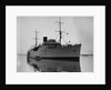 Small Motorboat Next to Vanderbilt Yacht by Anonymous