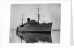 Small Motorboat Next to Vanderbilt Yacht by Anonymous
