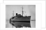 Small Motorboat Next to Vanderbilt Yacht by Anonymous