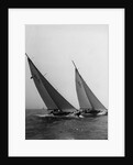 Sailboats Leaning in the Wind by Anonymous
