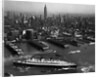 Ocean Liner Arriving in New York by Anonymous