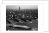 Ocean Liner Arriving in New York by Anonymous