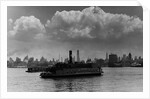 A Passenger Ferry in the Harbor by Anonymous