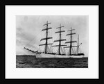 Merchant Ship with Four Masts by Anonymous