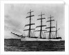 Merchant Ship with Four Masts by Anonymous