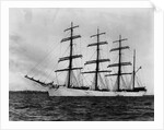 Merchant Ship with Four Masts by Anonymous