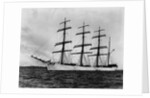 Merchant Ship with Four Masts by Anonymous