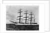 Merchant Ship with Four Masts by Anonymous