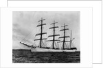 Merchant Ship with Four Masts by Anonymous