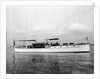 The Side View of a Steam Yacht by Anonymous