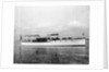 The Side View of a Steam Yacht by Anonymous