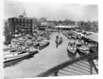 Oyster Boats in a Marina by Anonymous