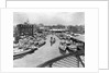 Oyster Boats in a Marina by Anonymous