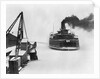Philadelphia Ferry on Frozen Baltimore Harbor by Anonymous