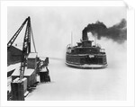 Philadelphia Ferry on Frozen Baltimore Harbor by Anonymous
