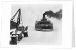 Philadelphia Ferry on Frozen Baltimore Harbor by Anonymous