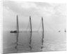 Partially Sunk Sailboat by Anonymous