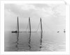 Partially Sunk Sailboat by Anonymous