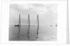 Partially Sunk Sailboat by Anonymous
