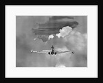 Navy Jet Photographing Hurricane Phenomena by Anonymous