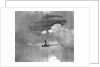 Navy Jet Photographing Hurricane Phenomena by Anonymous