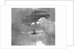 Navy Jet Photographing Hurricane Phenomena by Anonymous