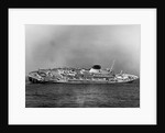 Andrea Doria Listing to Starboard by Anonymous