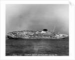 Andrea Doria Listing to Starboard by Anonymous