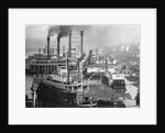 Paddleboats at Vicksburg Wharf by Anonymous