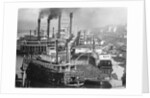 Paddleboats at Vicksburg Wharf by Anonymous