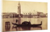 Two Men Riding in a Gondola by Anonymous
