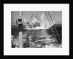 Depth Charge Exploding by Anonymous