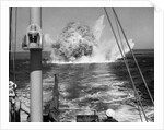 Depth Charge Exploding by Anonymous
